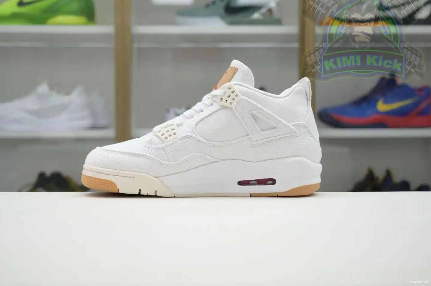 Jordan white Kimikick Air Jordan levis tag) (levis 4 0722